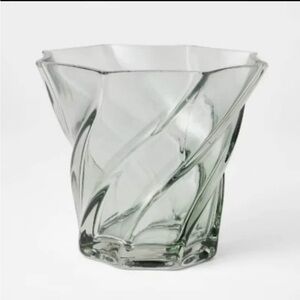 Studio McGee Swirled Glass Vase